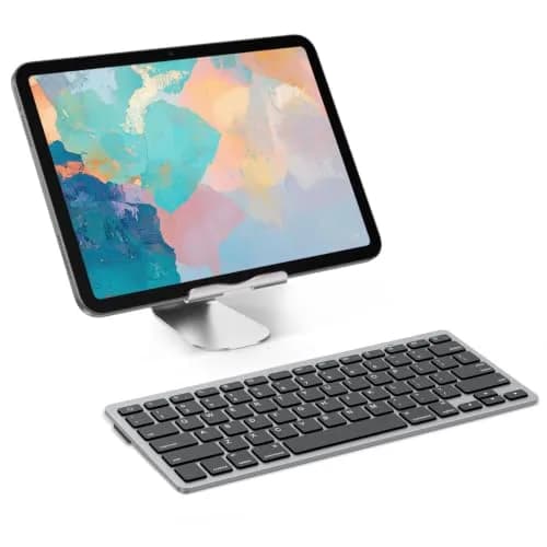 OMOTON Wireless Keyboard for iPad, iPad Pro, Air, Mini | Compact Ultra Slim Size & Bluetooth thumbnail 8