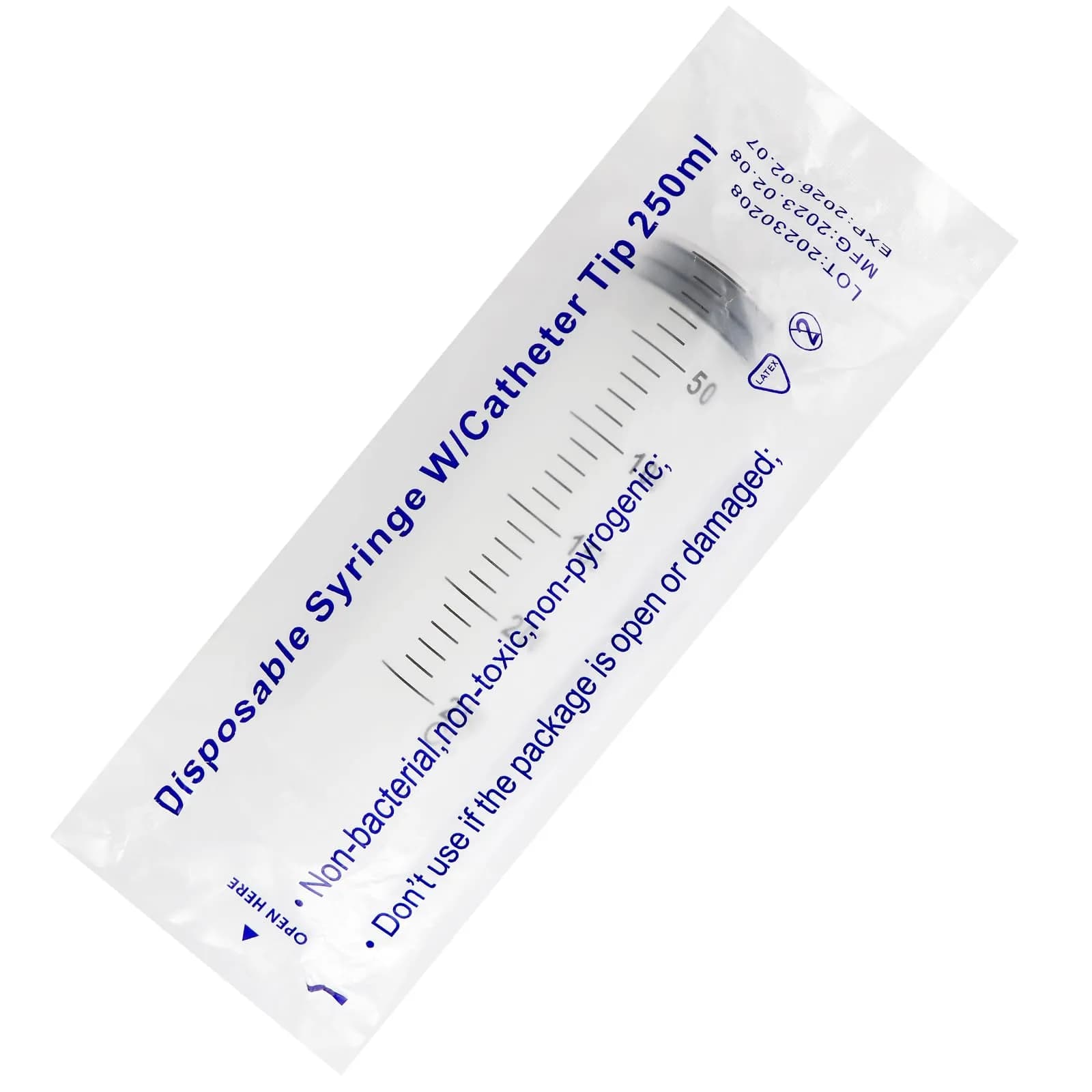 A AKRAF 250ml Extra Large Syringe with Tube and Needle | Industrial Use Only - view 5