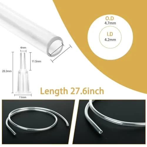 A AKRAF 250ml Extra Large Syringe with Tube and Needle | Industrial Use Only thumbnail 7