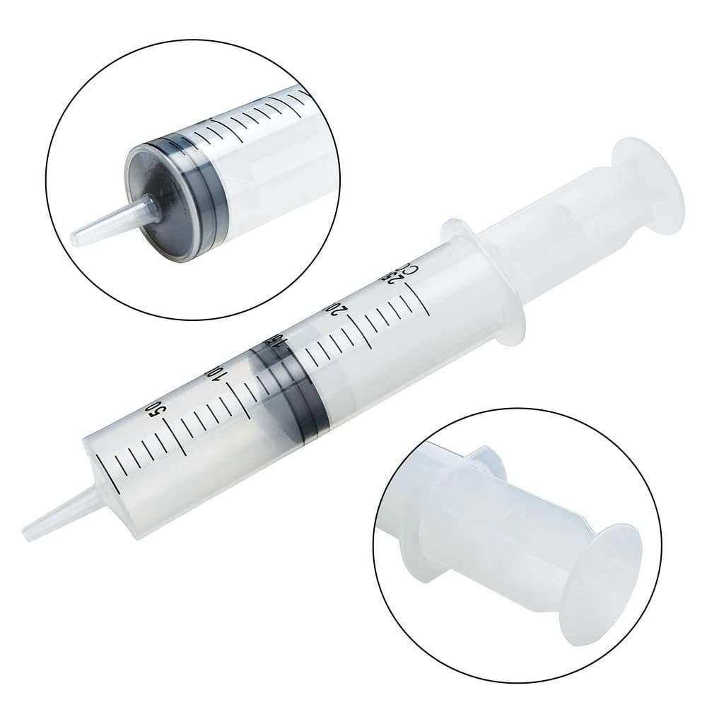 A AKRAF 250ml Extra Large Syringe with Tube and Needle | Industrial Use Only - view 2
