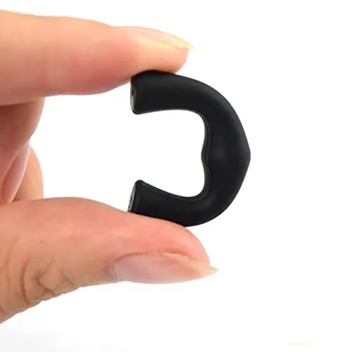 EOUS Black Archery Recurve Bow Finger Guards with Nocking Points | 0.9 inch (1 Finger) & 1.8 inch (2 Finger) - view 3