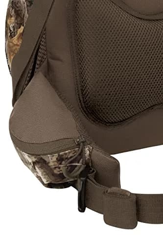 Timber Hawk Big Basin Camouflage Hunting Day Pack Backpack with Quiet Cloth Technology (Realtree Edge Camo) | Large Capacity Hunting Pack thumbnail 5