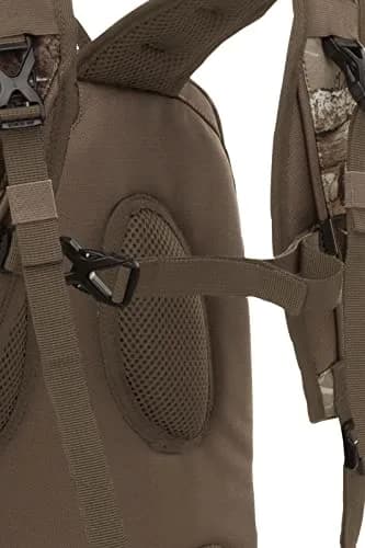 Timber Hawk Big Basin Camouflage Hunting Day Pack Backpack with Quiet Cloth Technology (Realtree Edge Camo) | Large Capacity Hunting Pack thumbnail 3