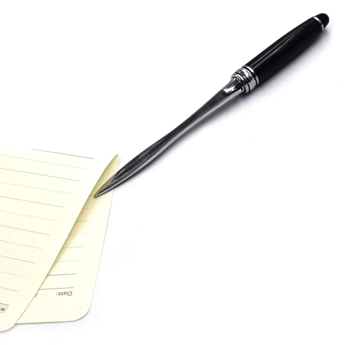 AUEAR Black 2.8" Metal Letter Opener - Authentic USA Import - view 5
