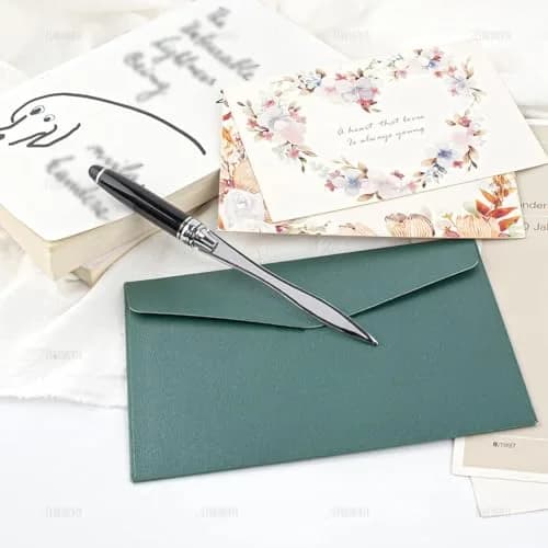 AUEAR Black Metal Letter Opener | 16 cm (6.3 inch) Envelope Slitter thumbnail 6