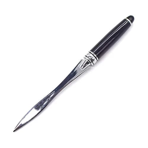 AUEAR Black Metal Letter Opener | 16 cm (6.3 inch) Envelope Slitter thumbnail 1