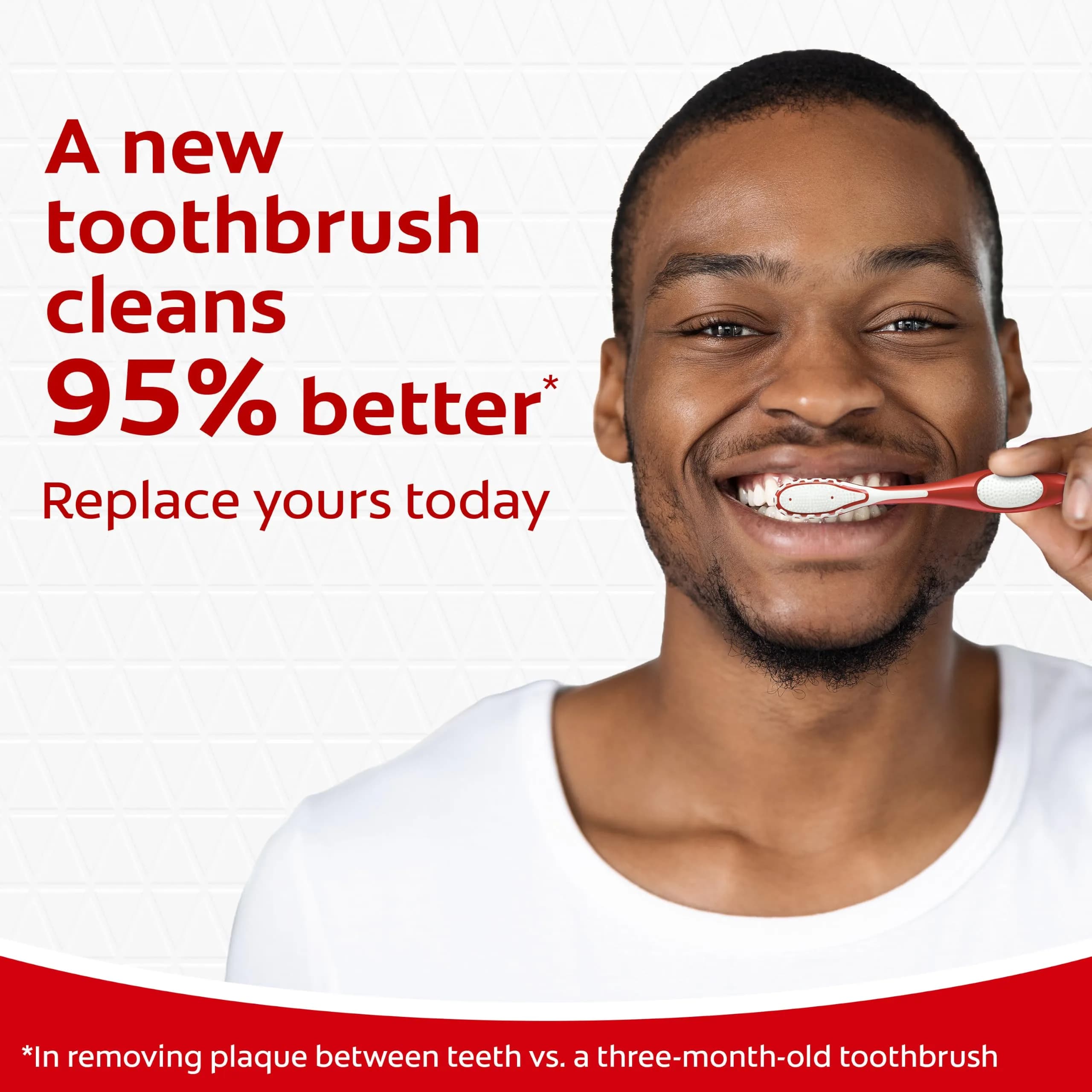 Colgate 360 Advanced Whitening Toothbrush Medium Bristles 2-Pack | Whitens Teeth & Cleans Whole Mouth - view 6