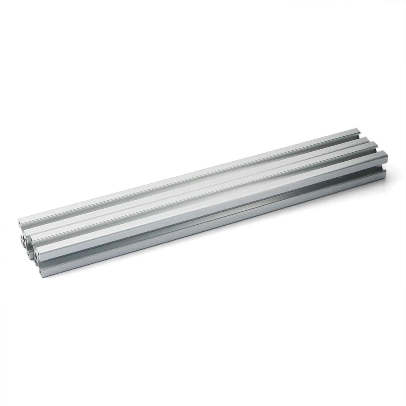 PZRT Aluminum Profile Extrusion 250mm | European Standard Anodized Silver for DIY 3D Printer & CNC (250mm)