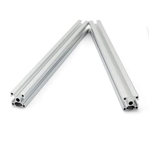 PZRT Aluminum Profile Extrusion 250mm | European Standard Anodized Silver for DIY 3D Printer & CNC (250mm) thumbnail 3