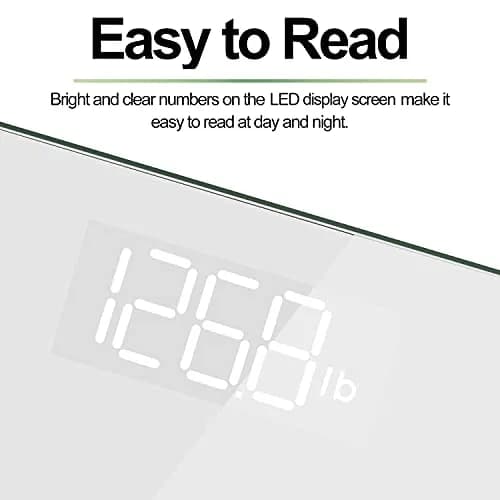 RENPHO Digital Bathroom Scale for Body Weight, 180kg (400lb) | FDA Approved, Accurate Readings thumbnail 3