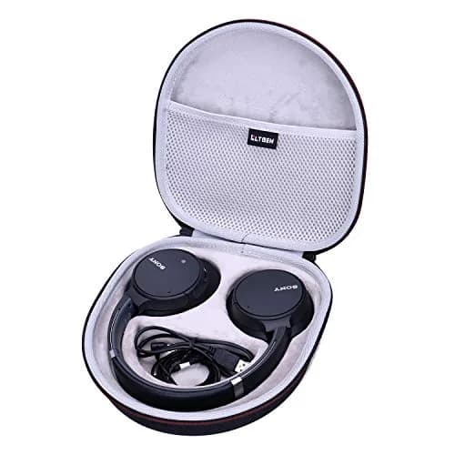 L LTGEM Case for Sony WH-CH720N/WH-CH520 Noise Canceling Wireless Headphones Gray | Hard Travel Cover 9"L thumbnail 1
