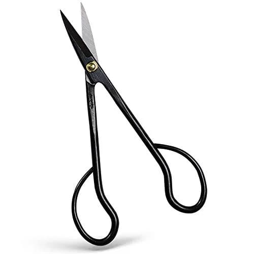 Wazakura Satsuki Bonsai Scissors 7in (180mm) Black | Japanese Carbon Steel Pruning Shears thumbnail 9
