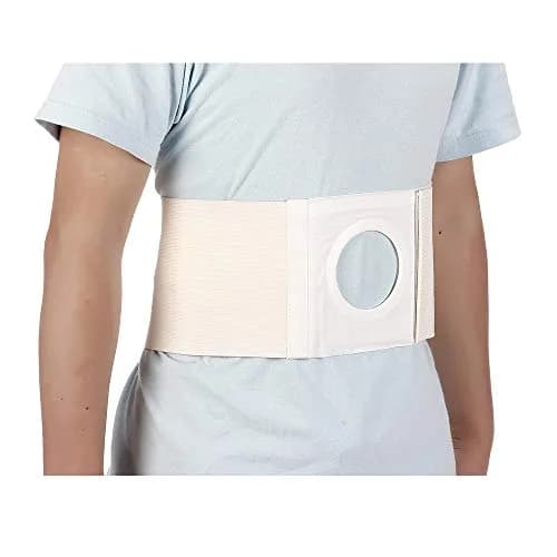Mybow Ostomy Belt Hernia Wrap for Men & Women - L (39.5" x 6.3") | Supports Ostomy Bag & Post-Op Recovery thumbnail 1