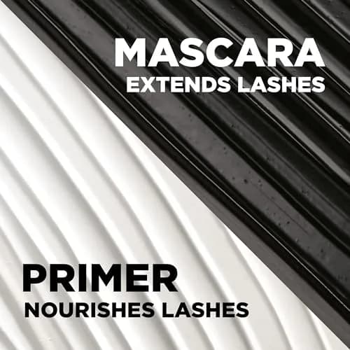 L'Oreal Paris Double Extend Tubing Mascara Black Pack of 2 | Lengthening 2 Step Mascara with Smudgeproof Finish thumbnail 6