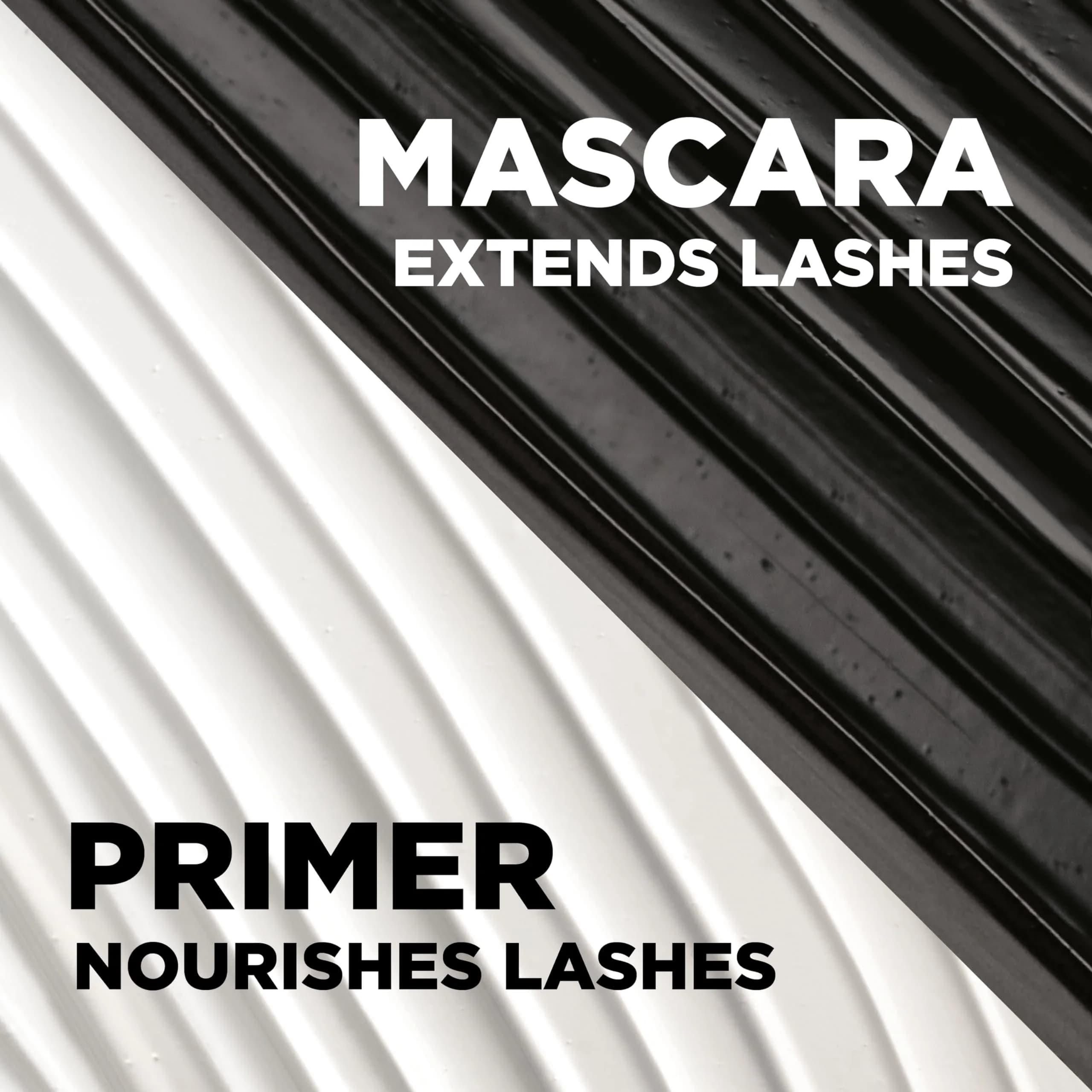 L'Oreal Paris Double Extend Tubing Mascara Black Pack of 2 | Lengthening 2 Step Mascara with Smudgeproof Finish - view 6