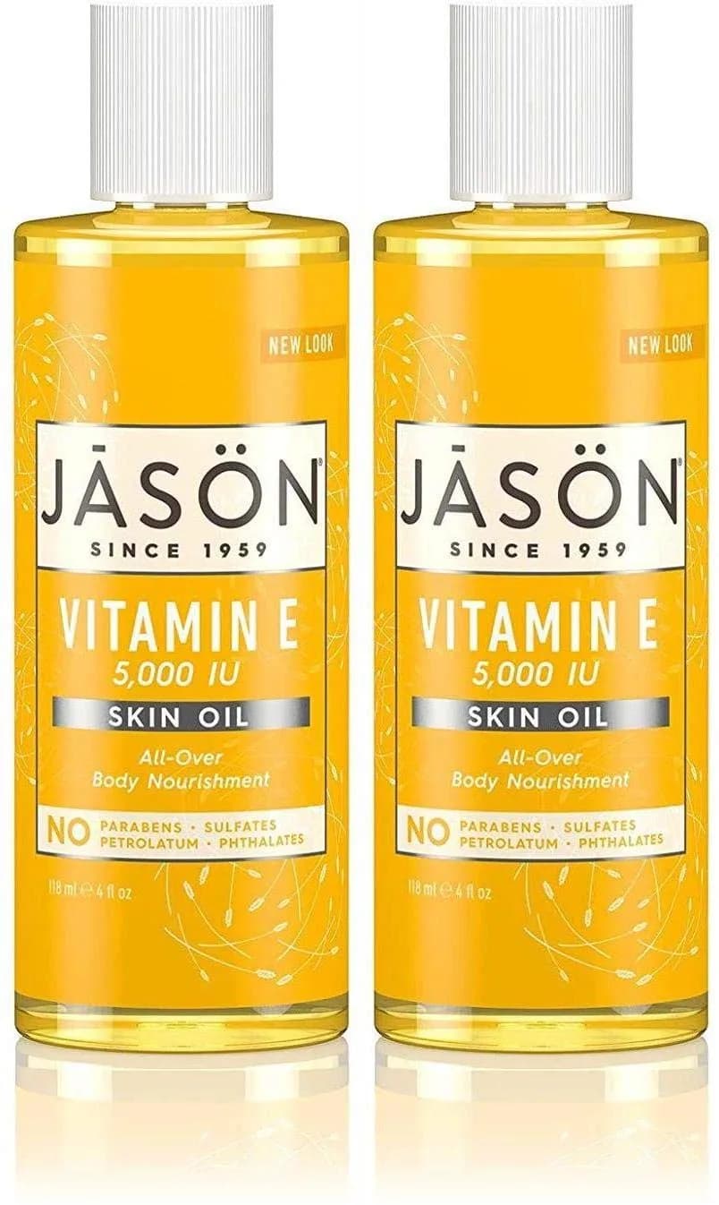 BUTO Natural Vitamin E 5000 IU Skin Oil 236ml (8 Fl Oz) | Antioxidant-Rich Hydration for Sensitive Skin — 4 Fl Oz