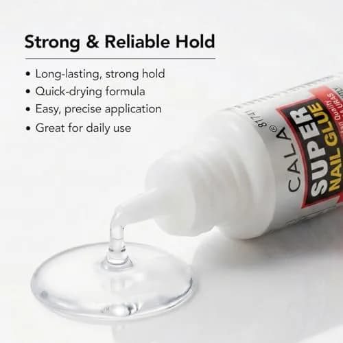 CALA Super Nail Glue 12-Pack | Professional Quick Dry Adhesive for False Nails, Tips & Art Accessories thumbnail 2