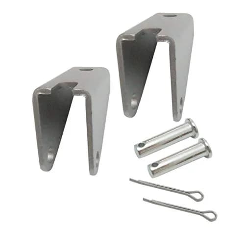 Vicue Heavy Duty Steel Mounting Bracket for Linear Actuator | 2pcs, 159kg Load, 180° Rotation thumbnail 4
