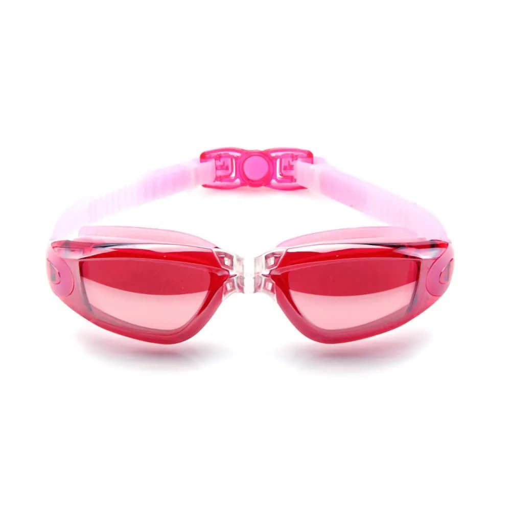 Emoly Swim Goggles No Leaking Anti Fog UV Protection for Adults & Kids | Comfortable Fit & Clear Vision — Plating Pink