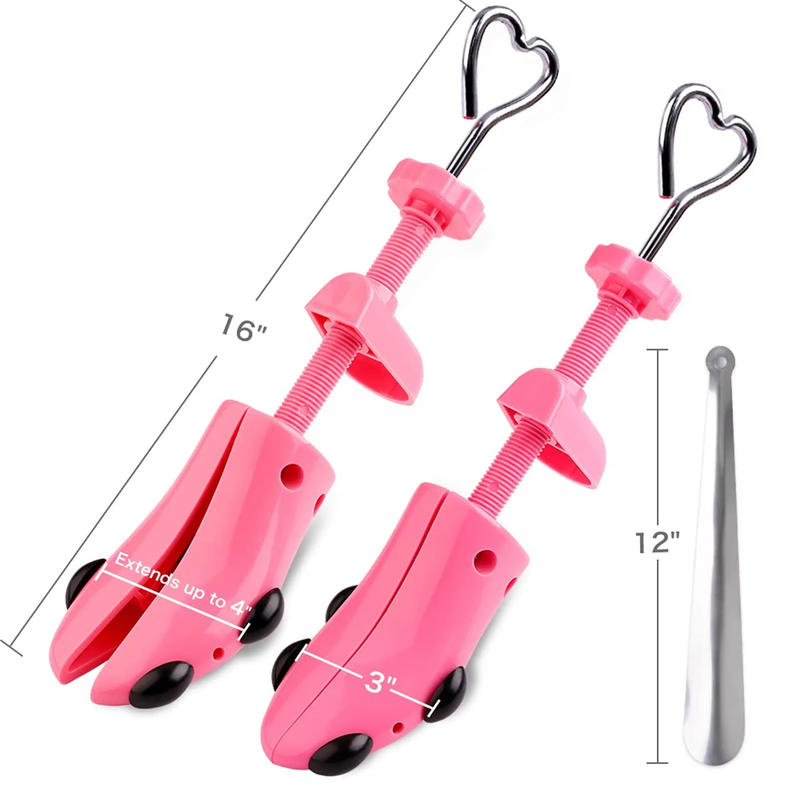 Topsome Shoe Stretcher for Women US 5.5-10 | 4-Way Expander Widener for Wide Feet & Bunions - view 6