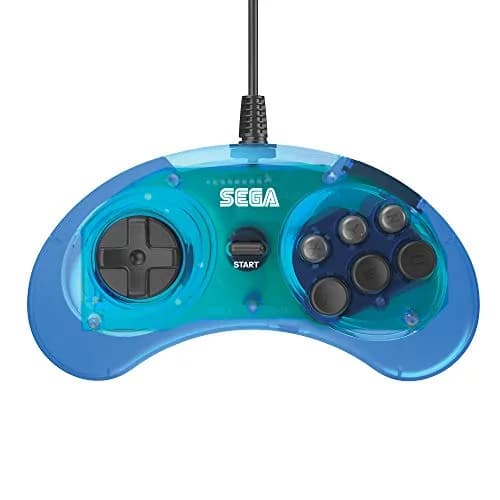 Retro-Bit Official Sega Genesis USB Controller 6-Button Arcade Pad for PC, Mac, Switch, PS3 | 290g (0.64lb) thumbnail 2