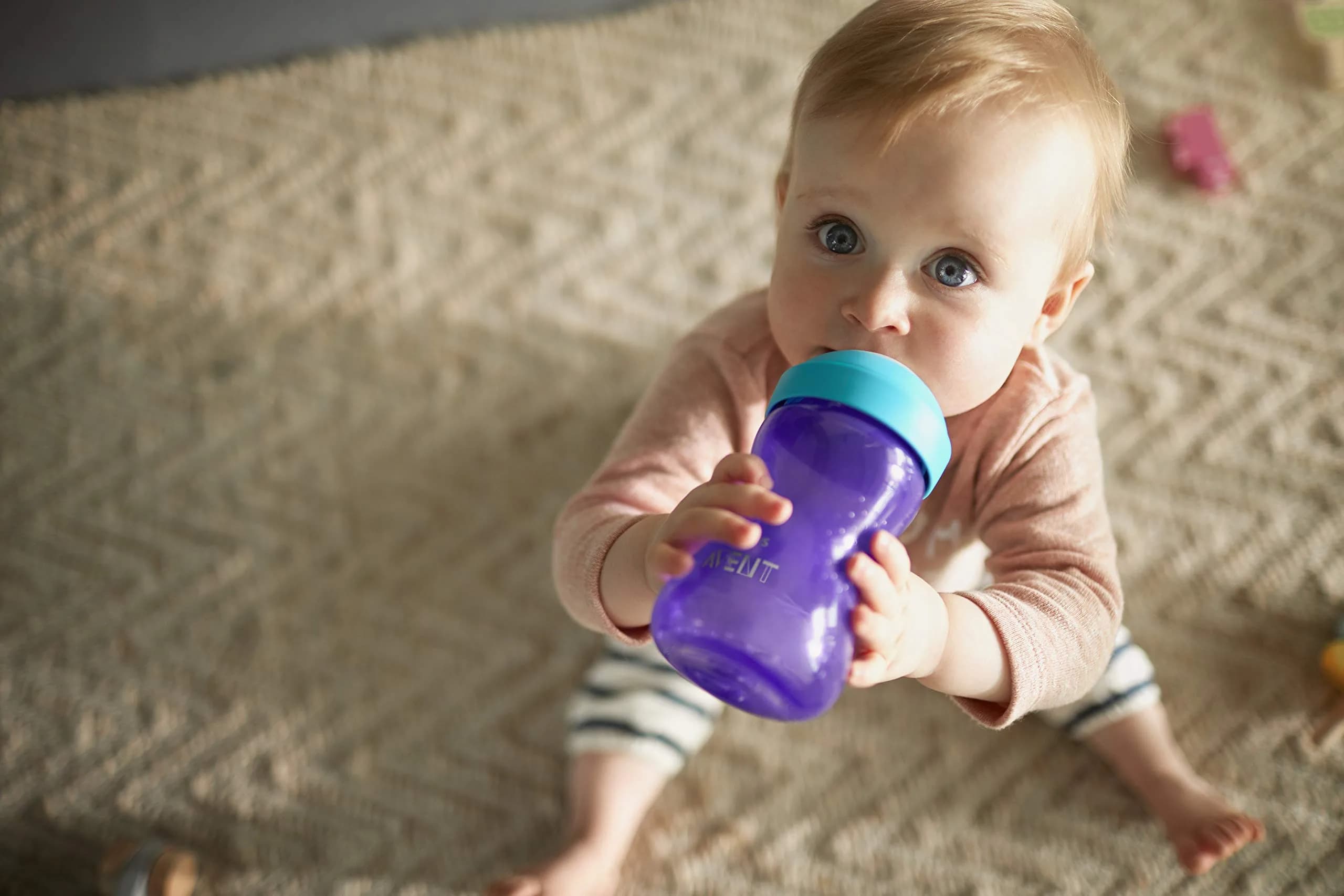 Philips Avent My Grippy Spout Sippy Cup, Soft Spout, 296ml (10 oz), 2-Pack | BPA-Free, Leak-Proof Toddler Cup - view 7