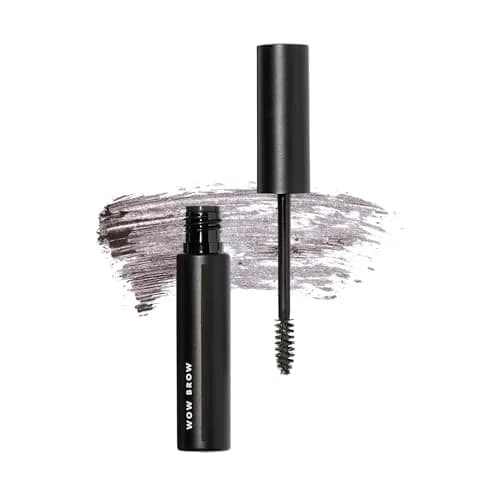 e.l.f. Wow Brow Gel, Deep Brown | Volumizing Wax-Gel Hybrid Locks Brows thumbnail 1
