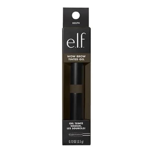 e.l.f. Wow Brow Gel, Deep Brown | Volumizing Wax-Gel Hybrid Locks Brows thumbnail 6
