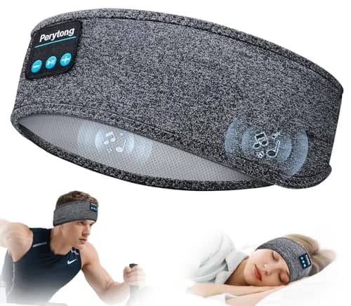 Perytong Sleep Headphones Wireless Headband with Ultra-Thin Speakers | Bluetooth Sports Headphones for Sleep & Workout thumbnail 1
