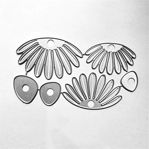 LZBRDY Daisy Flower Metal Cutting Dies | High-Carbon Steel Craft Die for Scrapbooking & Card Making (100*56mm) thumbnail 4