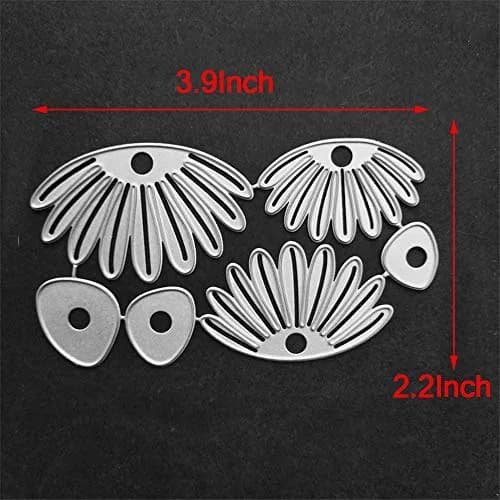 LZBRDY Daisy Flower Metal Cutting Dies | High-Carbon Steel Craft Die for Scrapbooking & Card Making (100*56mm) thumbnail 5