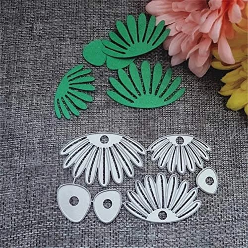 LZBRDY Daisy Flower Metal Cutting Dies | High-Carbon Steel Craft Die for Scrapbooking & Card Making (100*56mm) thumbnail 3