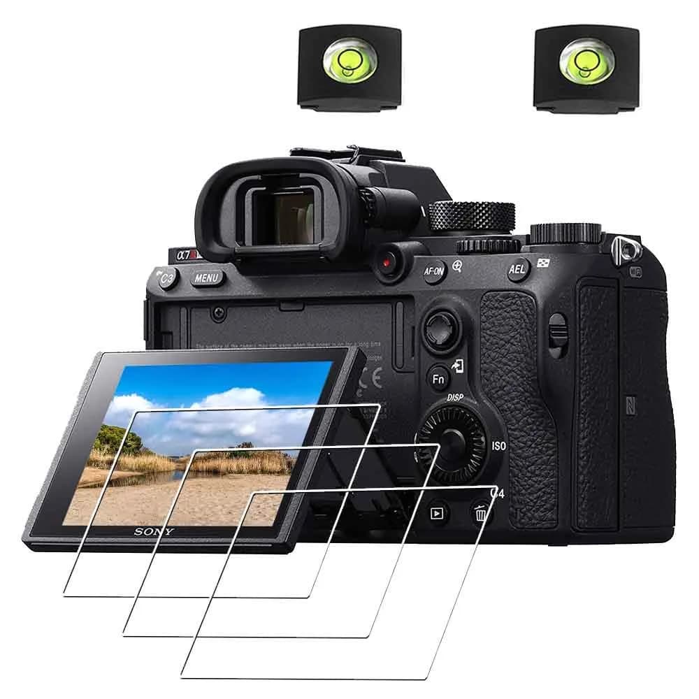 ULBTER Tempered Glass Screen Protector for Sony Alpha A7S III A1 LCD | 3-Pack