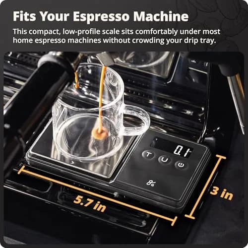 Greater Goods Digital Espresso Scale with 0.1g Precision, 750g Capacity | Compact, Accurate, for Home Espresso thumbnail 2