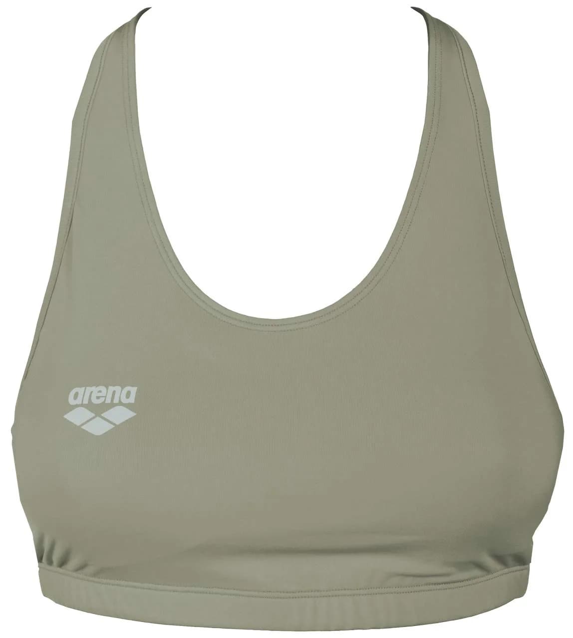 ARENA Women's Gym Bra Solid Sports Bra Top, Army, X-Large | Stylish, Supportive & Light — Army / X-Large