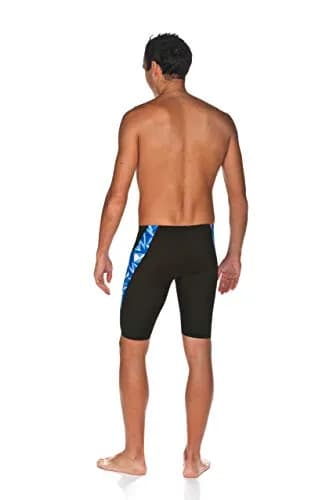 ARENA Men's Previous Season Team Color Print Jammer 22 | MaxLife Chlorine Resistant Fabric thumbnail 2