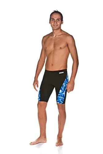 ARENA Men's Previous Season Team Color Print Jammer 22 | MaxLife Chlorine Resistant Fabric thumbnail 3