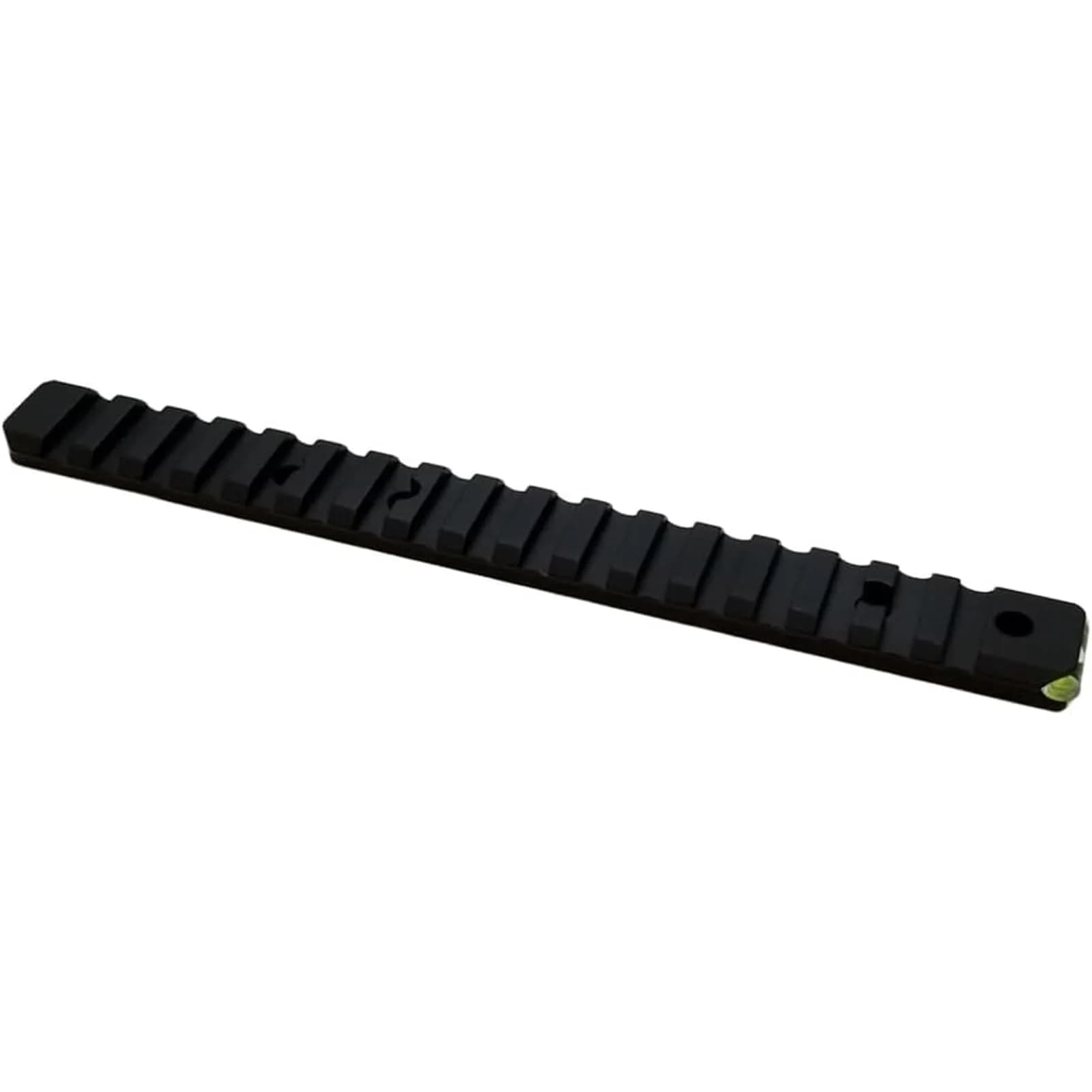 Talley Tikka T3 & T3X Picatinny Rail with Anti-Cant Indicator | 20 MOA, Black — Black