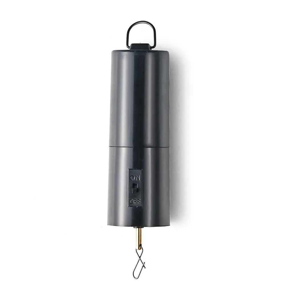 FENELY Black Battery Operated Wind Spinner Motor for Hanging Displays | 1.8 kg (4 lb) Capacity — Black