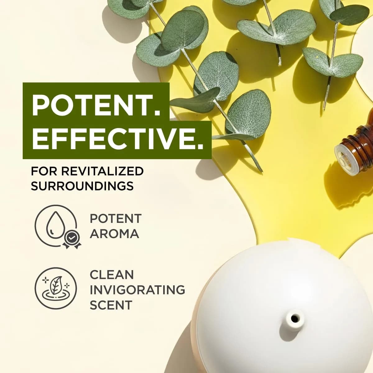 Gya Labs Eucalyptus Essential Oil 0.34 Fl Oz (10ml) | 100% Pure Australian Eucalyptus Oil for Diffuser, Skin, Hair - view 3