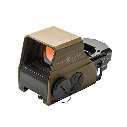 Sightmark Ultra Shot M-Spec FMS Reflex Sight,Dark Earth | Rugged, Night Vision Compatible, 65-MOA Reticle thumbnail 1