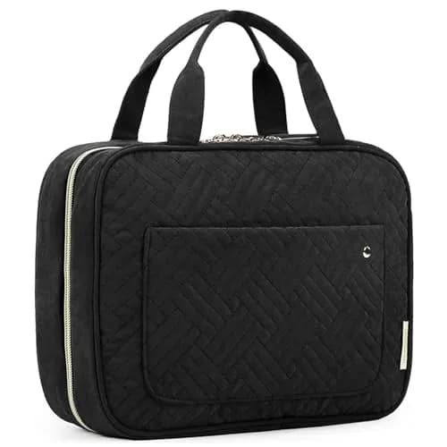 BAGSMART Water-Resistant Toiletry Bag with Hanging Hook | Travel Organizer for Accessories & Full-Size Containers thumbnail 1