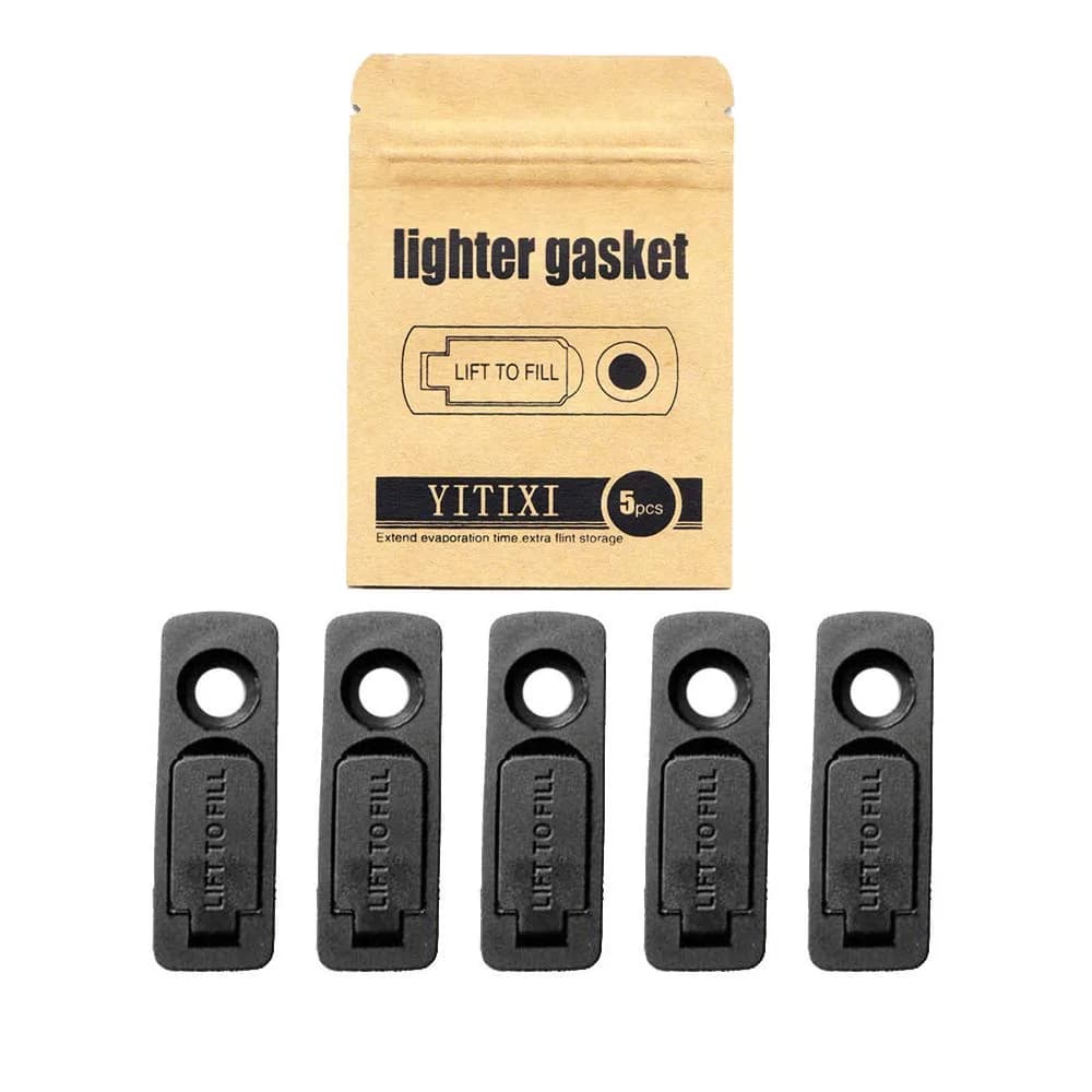YITIXI Lighter No Evaporation Gasket 3-Pack | Reduces Fluid Loss — 3pcs