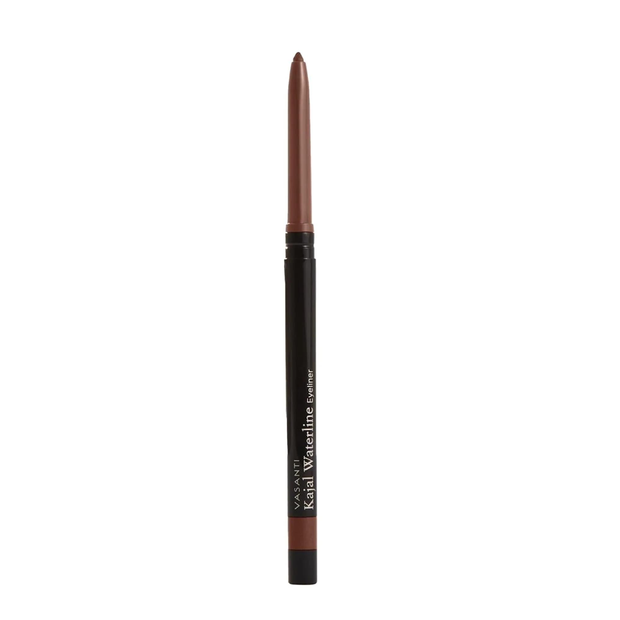 VASANTI Kajal Waterline Eyeliner Hazel Brown | Long-Lasting, Blendable Eye Liner Pencil (0.28g) - main product image