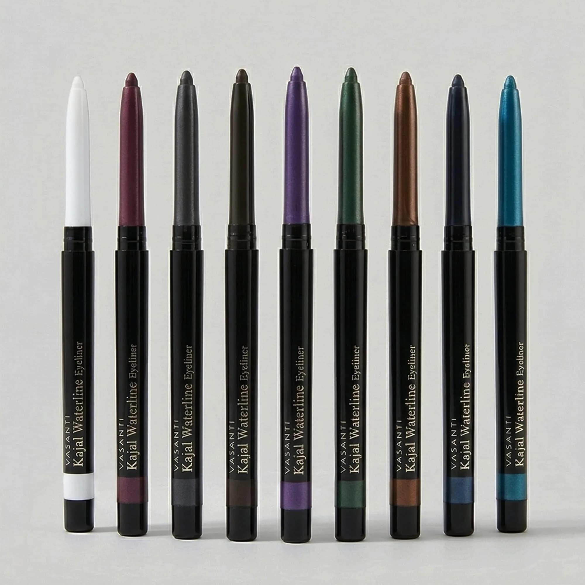 VASANTI Kajal Waterline Eyeliner Hazel Brown | Long-Lasting, Blendable Eye Liner Pencil (0.28g) - view 9