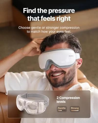 RENPHO Eyeris 1 Eye Massager with Heat | Heated Eye Mask for Relaxation & Migraine Relief thumbnail 4