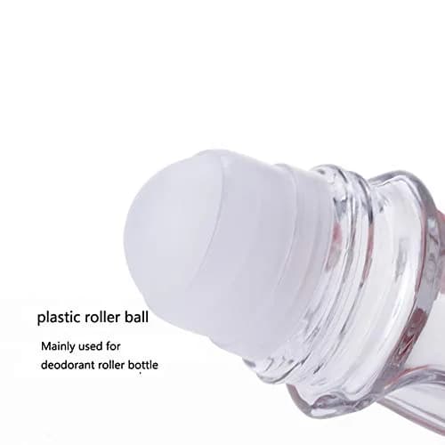 Wresty 50ml (1.69Oz) Glass Roller Bottles with Black Screw Lids | Leakproof Design for Essential Oils & Perfumes thumbnail 4
