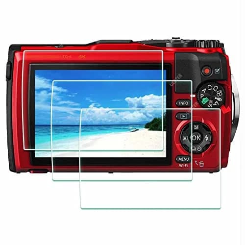 ULBTER Screen Protector for Olympus TG-7 TG-6 TG-5 TG-4 3 Pack | 9H Hardness, HD Clarity, Bubble-Free thumbnail 1