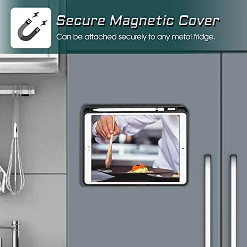 Fintie Magnetic Stand Case for iPad Air 3rd Gen & iPad Pro 10.5" 2017 | Black PU Leather Folio with 6-Angle Stand & Pencil Holder thumbnail 6