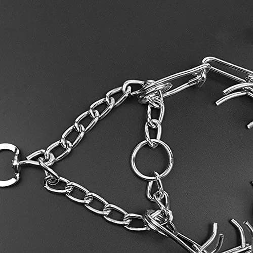 Love Dream Prong Collars for Dogs No Pull Dog Training Collar | Heavy Duty, Adjustable, Rubber Tips (15-23") thumbnail 4